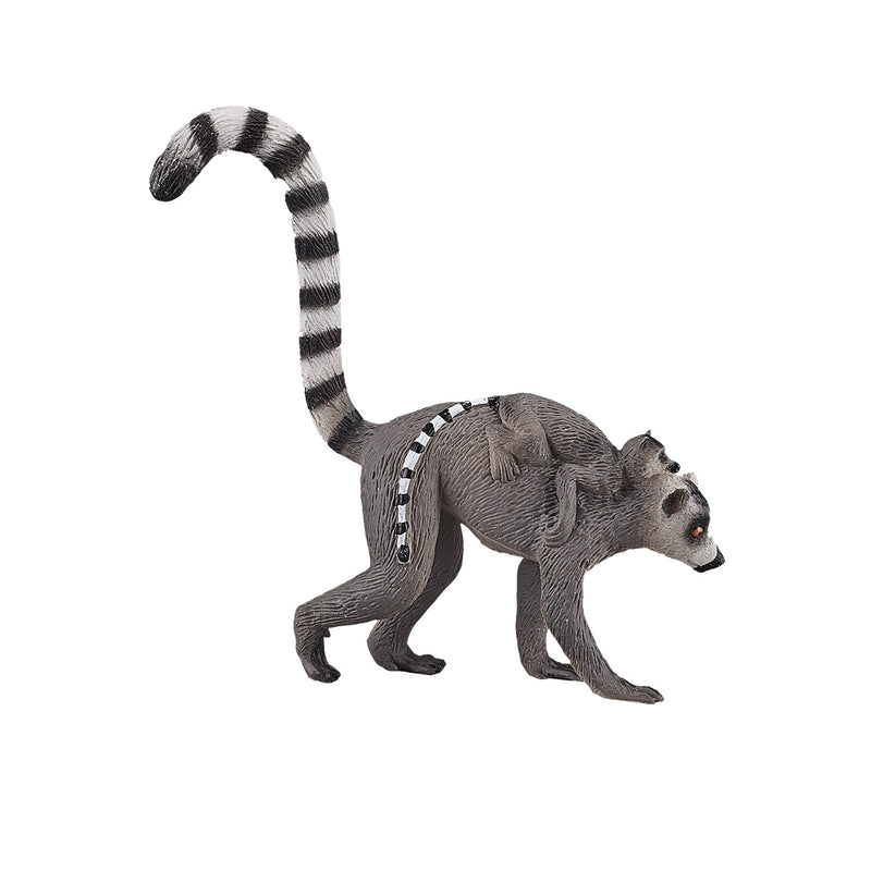 ギャラリービューアに画像をロードする, Mojo wildlife ringstaartmaki met baby - 387237