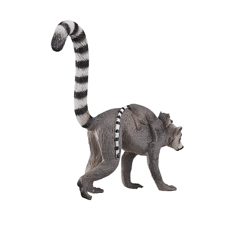 ギャラリービューアに画像をロードする, Mojo wildlife ringstaartmaki met baby - 387237
