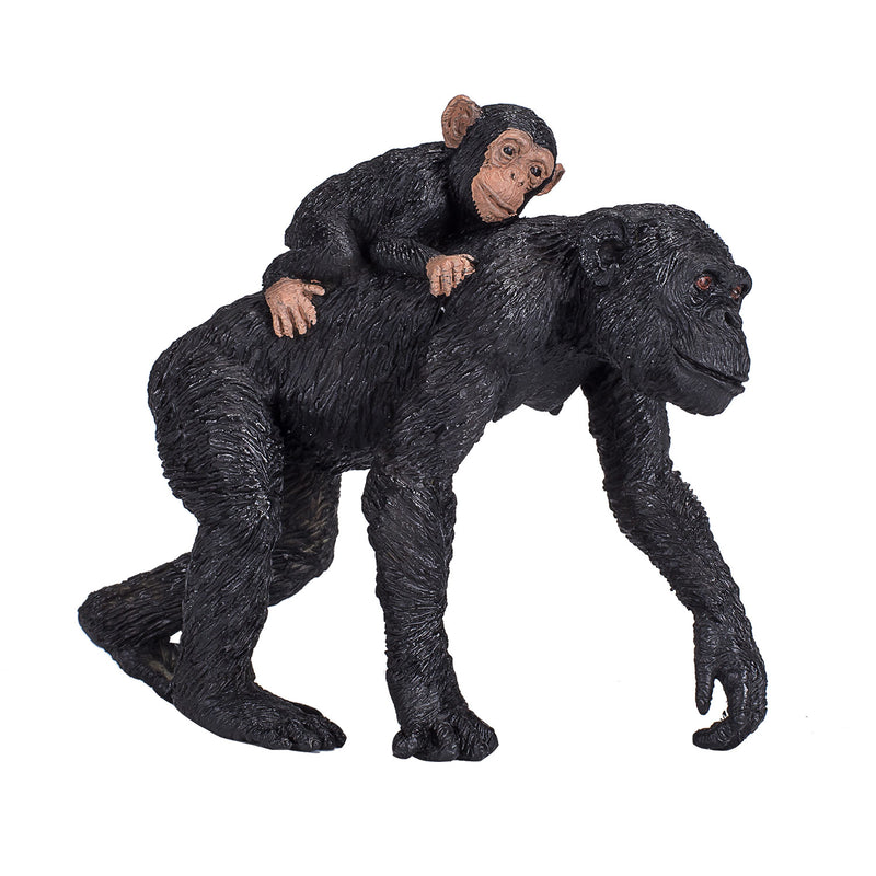 Afbeelding laden in galerijviewer, Mojo wildlife chimpansee met baby - 387264