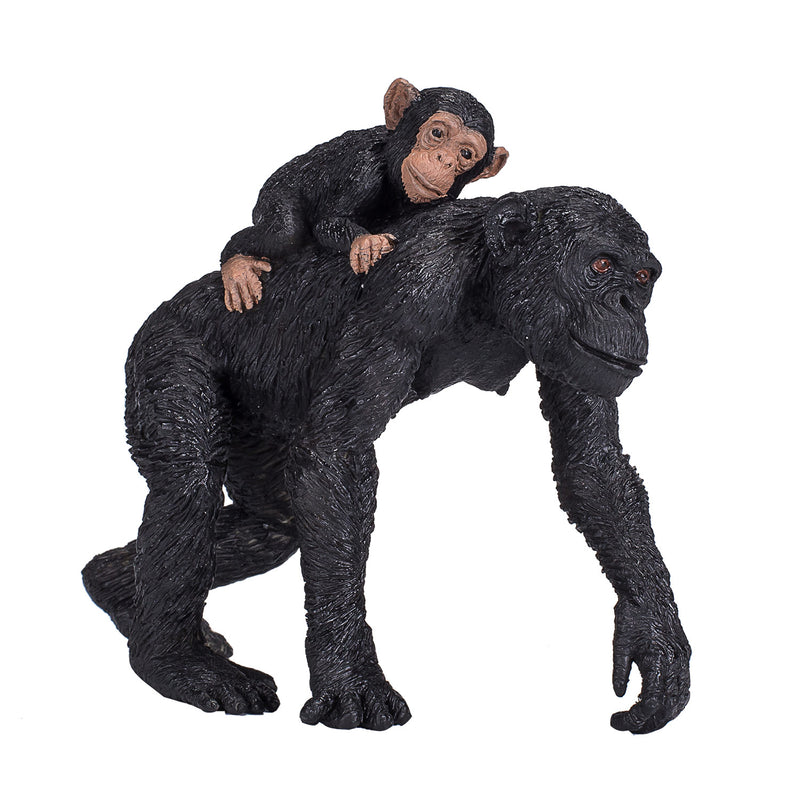 Afbeelding laden in galerijviewer, Mojo wildlife chimpansee met baby - 387264