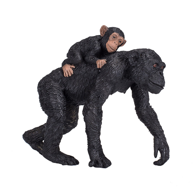 Afbeelding laden in galerijviewer, Mojo wildlife chimpansee met baby - 387264
