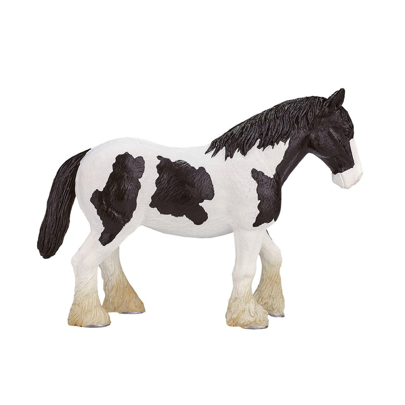 Load image into Gallery viewer, Mojo horse world clydesdale horse zwart-wit - 387085
