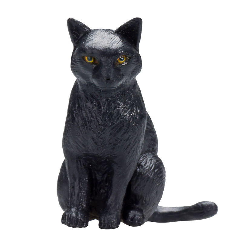 Load image into Gallery viewer, Mojo farmland zittende kat zwart - 387372