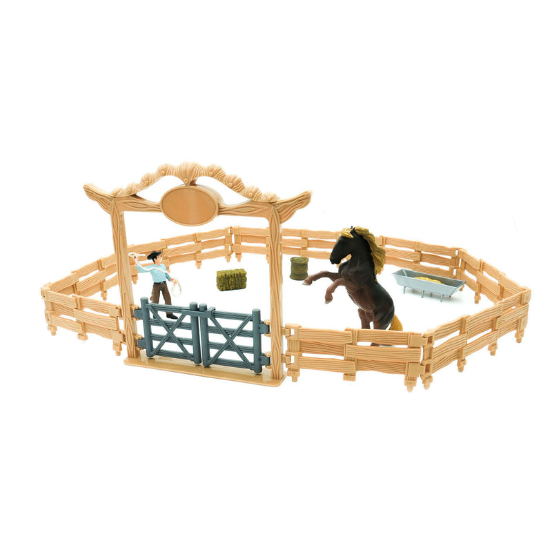 ギャラリービューアに画像をロードする, Mojo farmland western ranch met paard en cowboy speelset - 380064