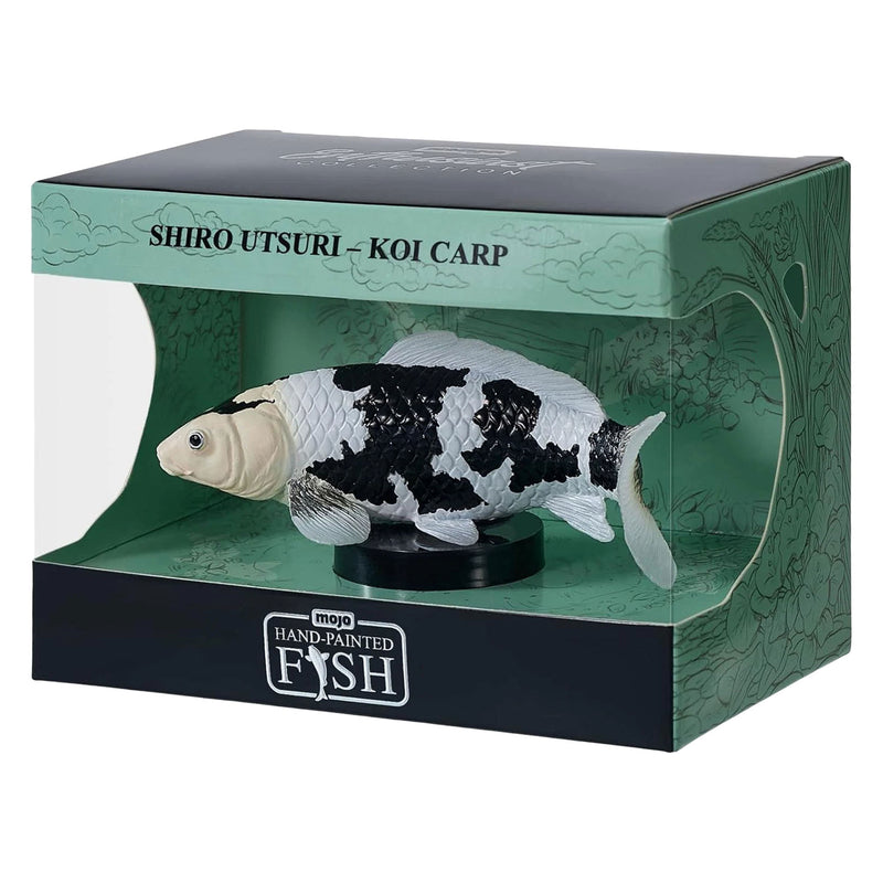 Afbeelding laden in galerijviewer, Mojo koi collection - shiro utsuri koi zwart wit 381120