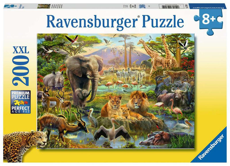 Load image into Gallery viewer, Ravensburger puzzel dieren v d savanne