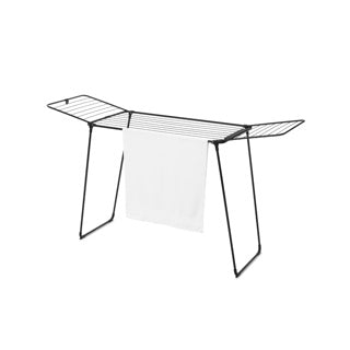 Afbeelding laden in galerijviewer, Brabantia hangon too droogrek - 22 m - inklapbaar wasrek - extra hoog - matt black