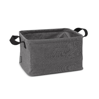Cargue la imagen en el visor de la galería, Brabantia wasmand - opvouwbaar - 35 l - pepper black