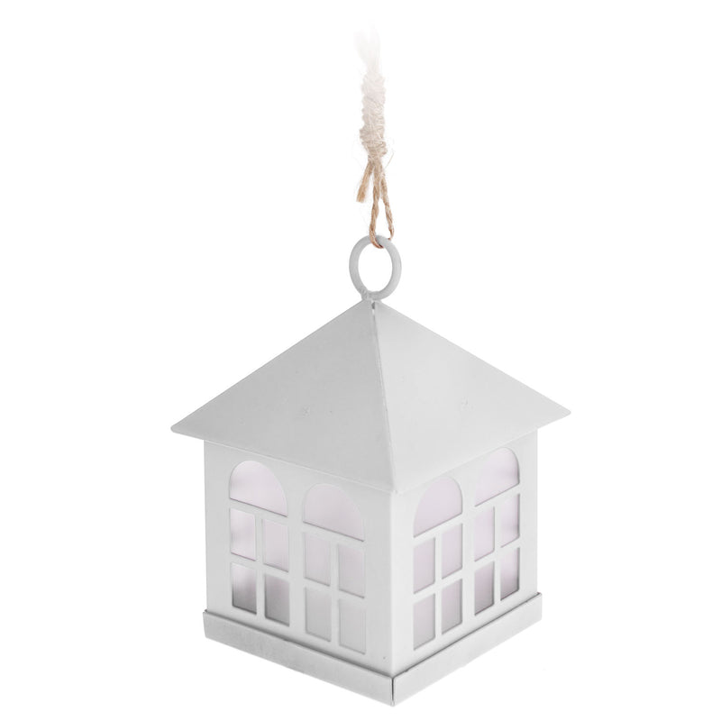 Load image into Gallery viewer, Hanger Huisje met Ledverlichting Wit