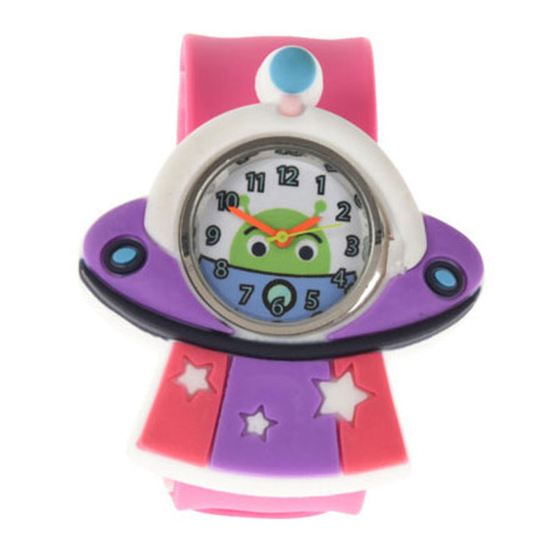 Afbeelding laden in galerijviewer, Klaparmband horloge space