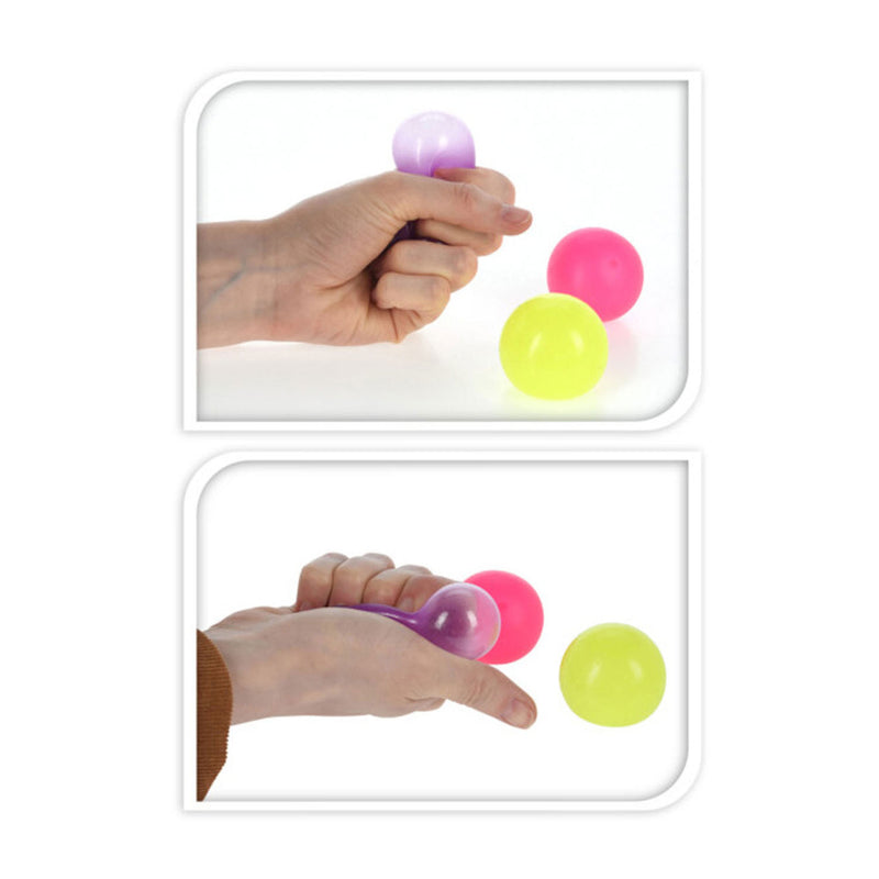 Load image into Gallery viewer, Knijpbal sticky kleur, set van 3