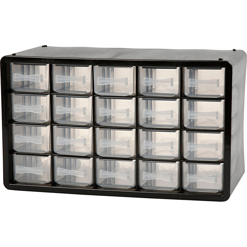 Chargez l'image dans la visionneuse de la galerie, Raaco https: www.cchobby.nl opbergsysteem-afm-pc-20-afm-18-4x30-5x14-9-cm-gatgrootte-55x37-mm-1-set