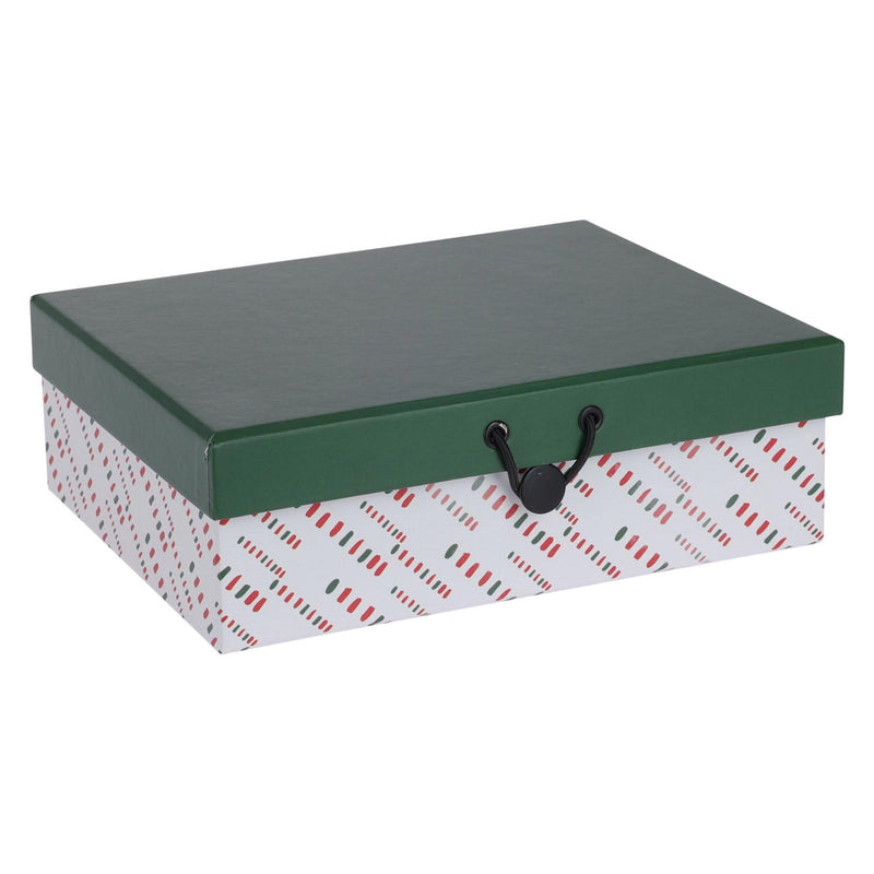 Afbeelding laden in galerijviewer, Koopman geschenkdozenset kerst cadeauverpakking karton set van 3 multicolor.