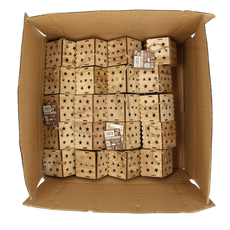 Load image into Gallery viewer, Kersthanger Huisje met LED, 20st.