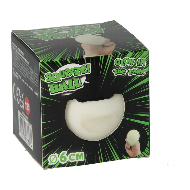 Load image into Gallery viewer, Knijpbal glow in the dark, 6cm