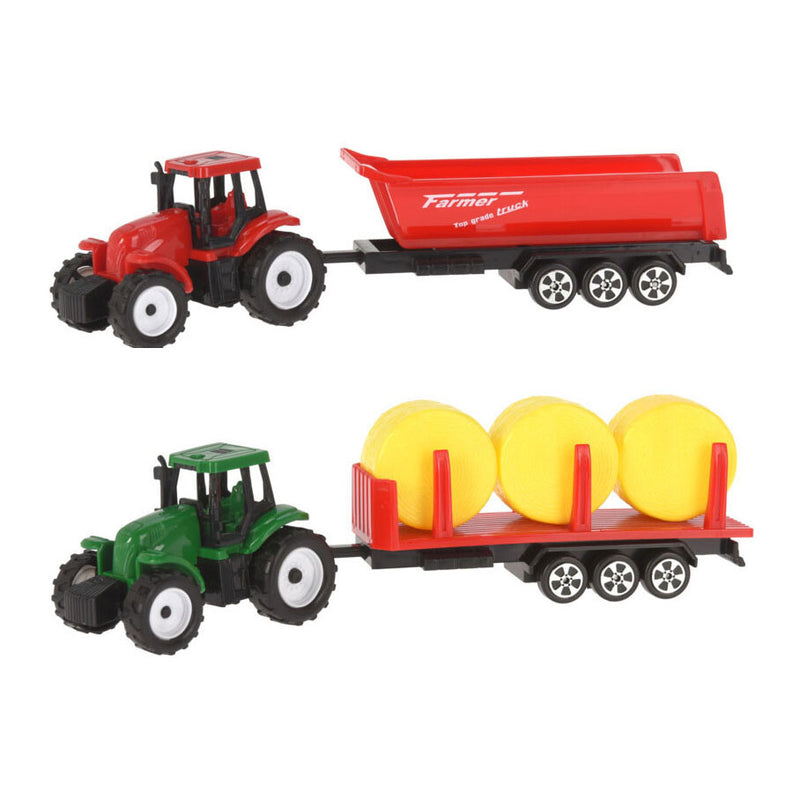 Load image into Gallery viewer, Koopman tractor met aanhanger, 20,5cm