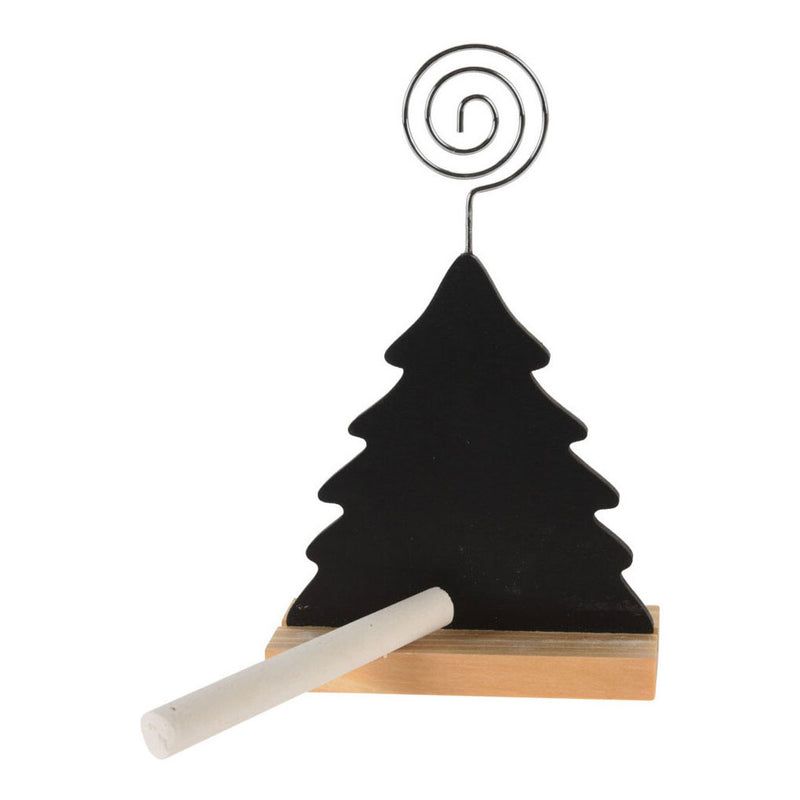 Cargue la imagen en el visor de la galería, Naamkaarthouder krijtbord kerst, 13cm