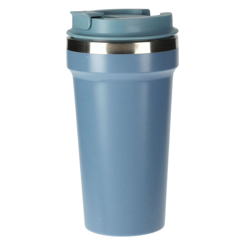 Afbeelding laden in galerijviewer, Koopman drinkbeker kleur 500ml - rvs binnenkant - kunststof buitenkant.