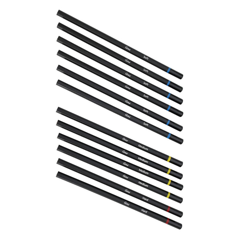 Load image into Gallery viewer, Potloden houtskool 12st.
