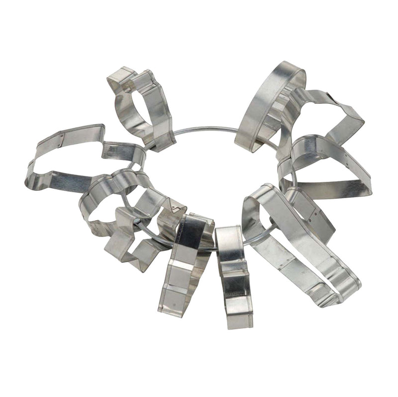 Load image into Gallery viewer, Excellent houseware uitsteekvormenset aan ring, 11dlg.
