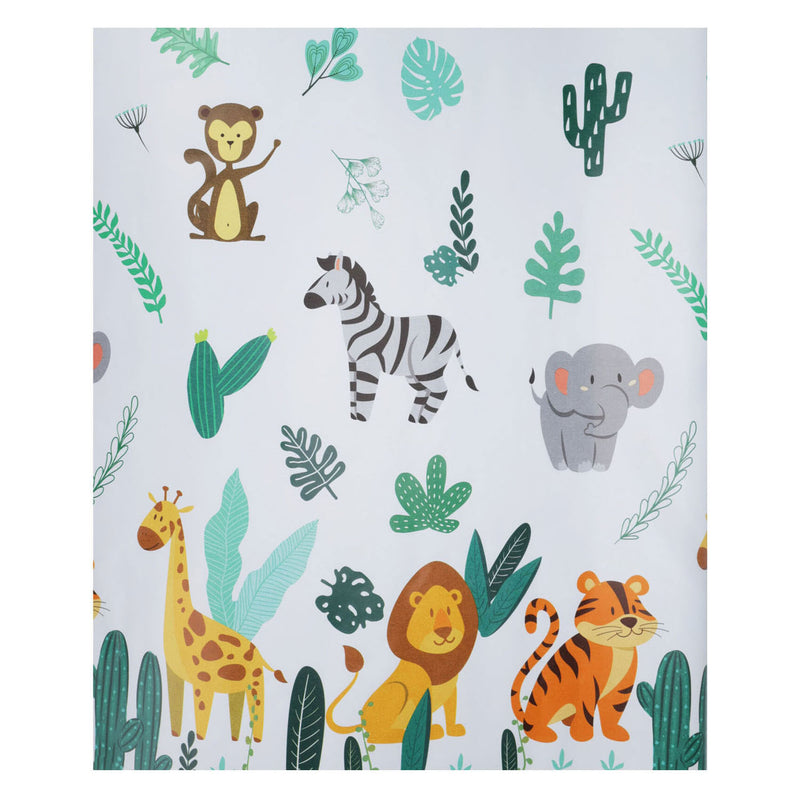 Load image into Gallery viewer, Cadeaupapier jungledieren, 70x400cm