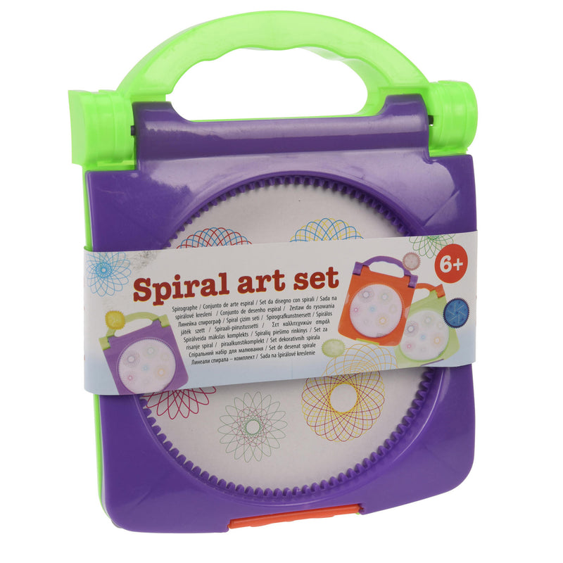 Cargue la imagen en el visor de la galería, Tekenspiraal spirograaf set