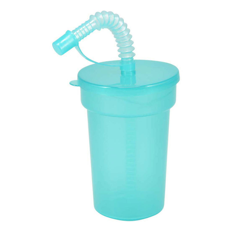 Afbeelding laden in galerijviewer, Koopman gekleurde drinkbekers speelgoed met rietje - set van 6 kunststof bekers.
