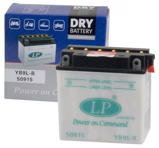 Load image into Gallery viewer, Landport accu yb9l-b (13.5x14x7.5 cm)