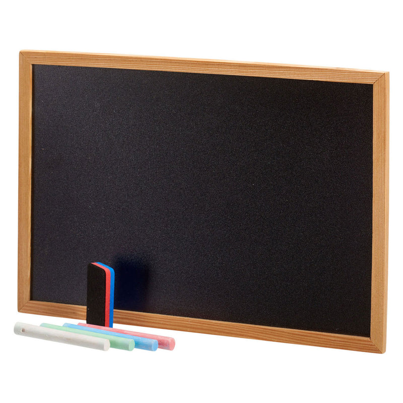 Chargez l'image dans la visionneuse de la galerie, Krijtbord 21x30cm met 4 krijtjes en spons