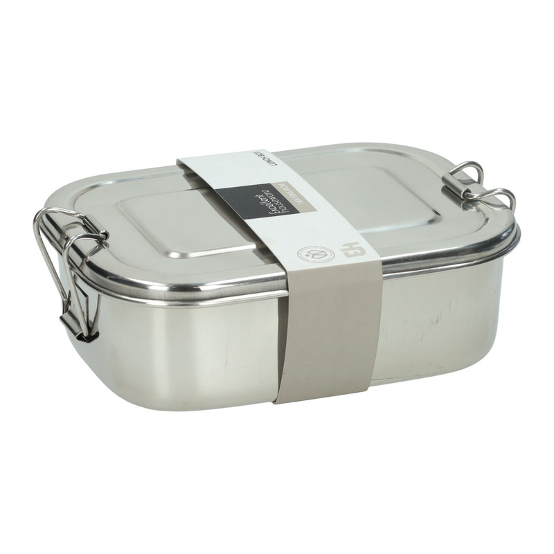 Chargez l'image dans la visionneuse de la galerie, Lunchbox van rvs - 18x13x6,8cm