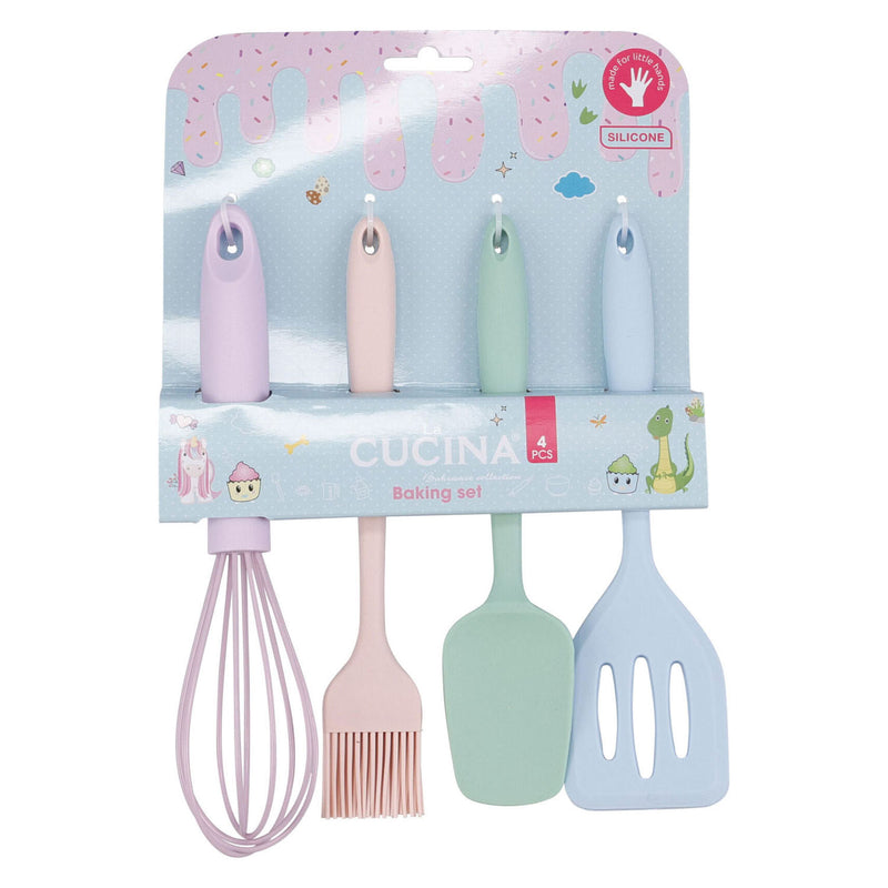 ギャラリービューアに画像をロードする, Bakset voor kinderen met klopper, kwast, schraper en spatel