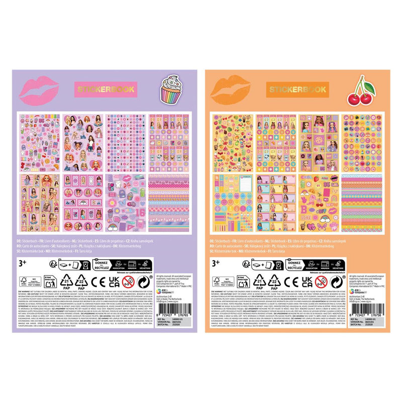 Chargez l'image dans la visionneuse de la galerie, Besties stickerboek neon a5 8 vel 2 assorti
