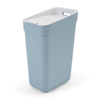 Afbeelding laden in galerijviewer, Curver ready to collect prullenbak - 30 liter - blauw lichtgrijs