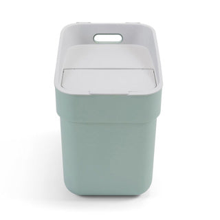 Afbeelding laden in galerijviewer, Curver ready to collect prullenbak 20 liter - groen lichtgrijs