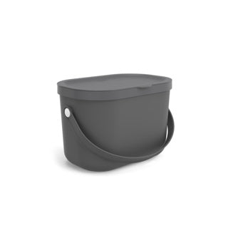 Load image into Gallery viewer, Rotho albula bio afvalbakje 3.2l antraciet