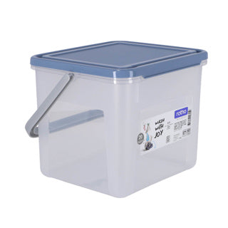 Afbeelding laden in galerijviewer, Rotho waspoederbox 3 kg 4,5 l horizon blauw | 2 stuks