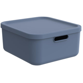 Load image into Gallery viewer, Decoratie opbergbox albula light 20 l horizon blauw