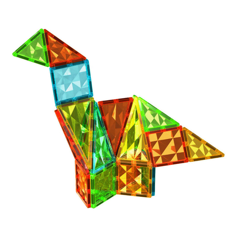 Afbeelding laden in galerijviewer, Geomag magnetische tegels edelstenen raket set - 32dlg.