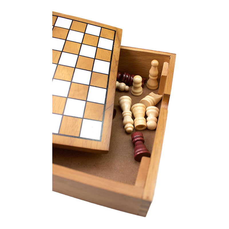 Chargez l'image dans la visionneuse de la galerie, Tactic schaken – bordspel – classic games – houten schaakspel – 32 stukken – vanaf 7 jaar