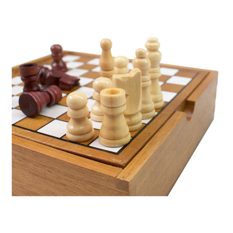 Chargez l'image dans la visionneuse de la galerie, Tactic schaken – bordspel – classic games – houten schaakspel – 32 stukken – vanaf 7 jaar
