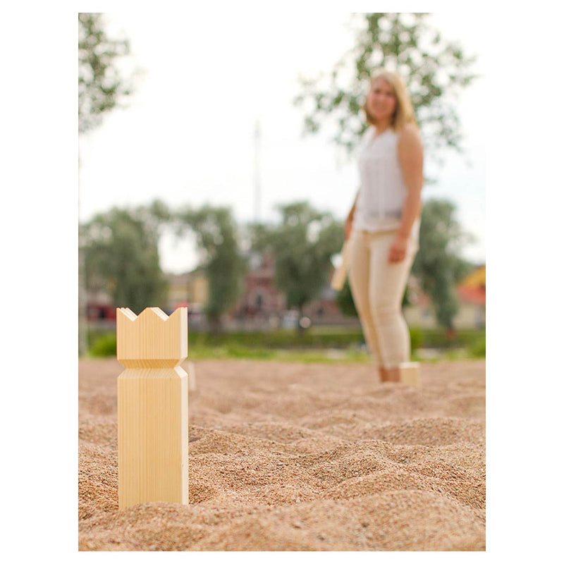 Chargez l'image dans la visionneuse de la galerie, Tactic kubb – vang- en werpspel – origineel zweeds werpspel in handige draagbare doos – duurzaam grenenhout
