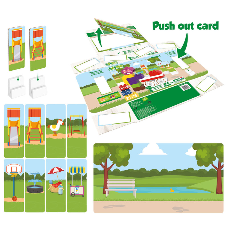 Load image into Gallery viewer, BiOBUDDi Bouwset Kinderwagen Wandeling, 27dlg.
