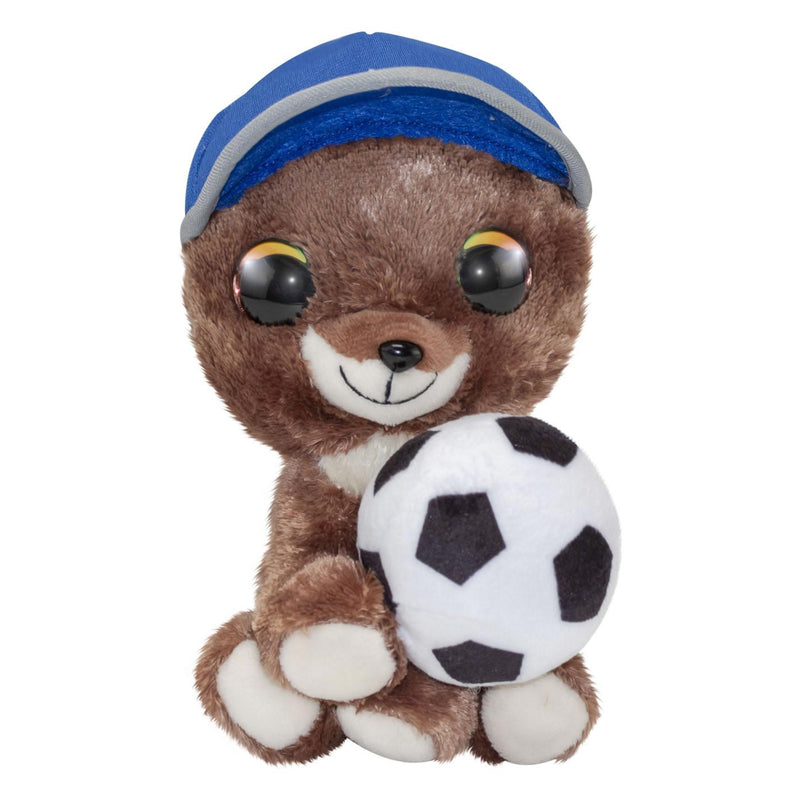 Load image into Gallery viewer, Lumo Stars Knuffel Voetbal Pukki, 15cm