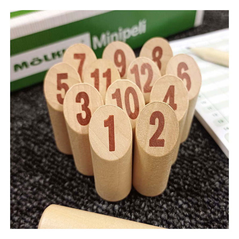 Load image into Gallery viewer, Selecta molkky mini spel werpspel