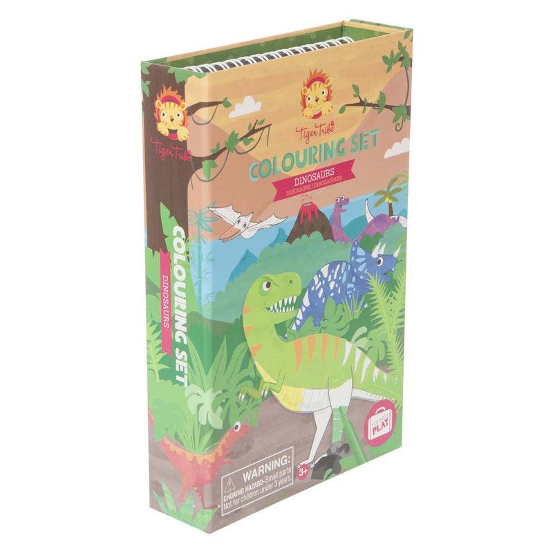 Load image into Gallery viewer, Selecta kleurset - dinosaurus