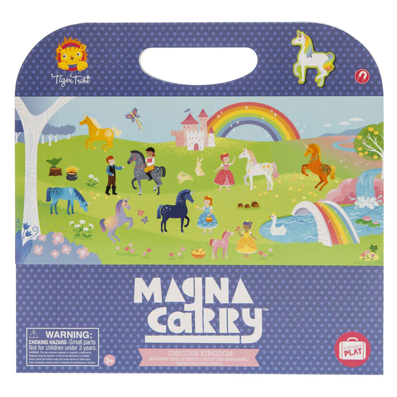 Load image into Gallery viewer, Selecta magna carry - eenhoorn koninkrijk magneetboek