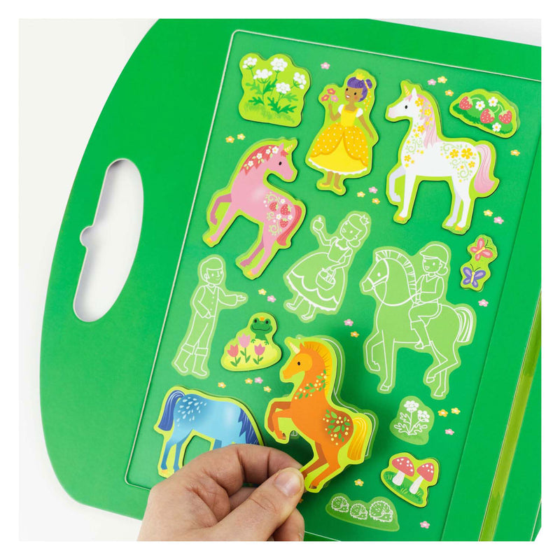 Load image into Gallery viewer, Selecta magna carry - eenhoorn koninkrijk magneetboek