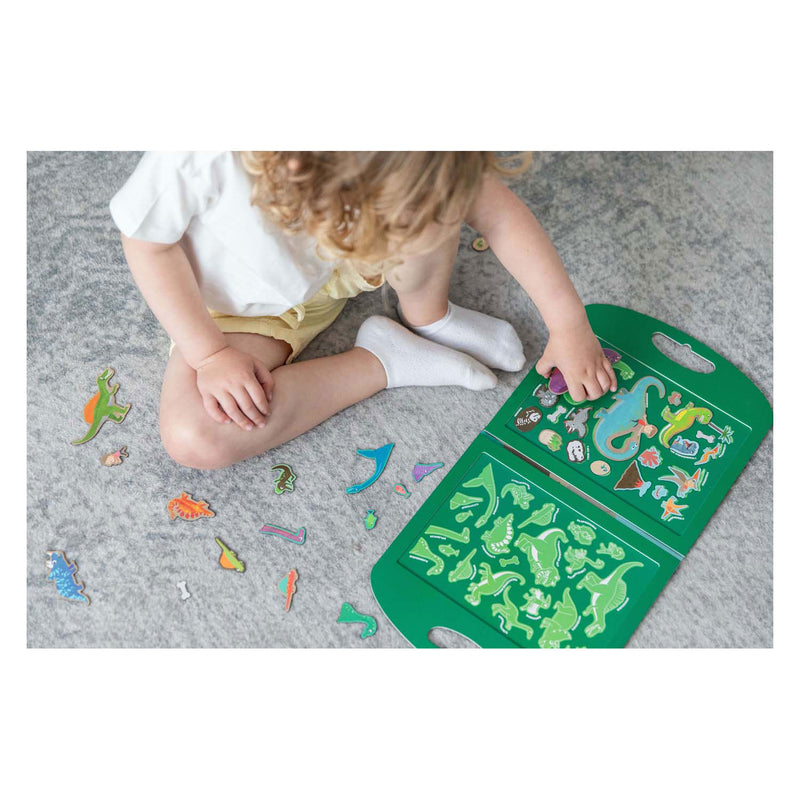 Load image into Gallery viewer, Selecta magna carry - dinosaurus magneetboek