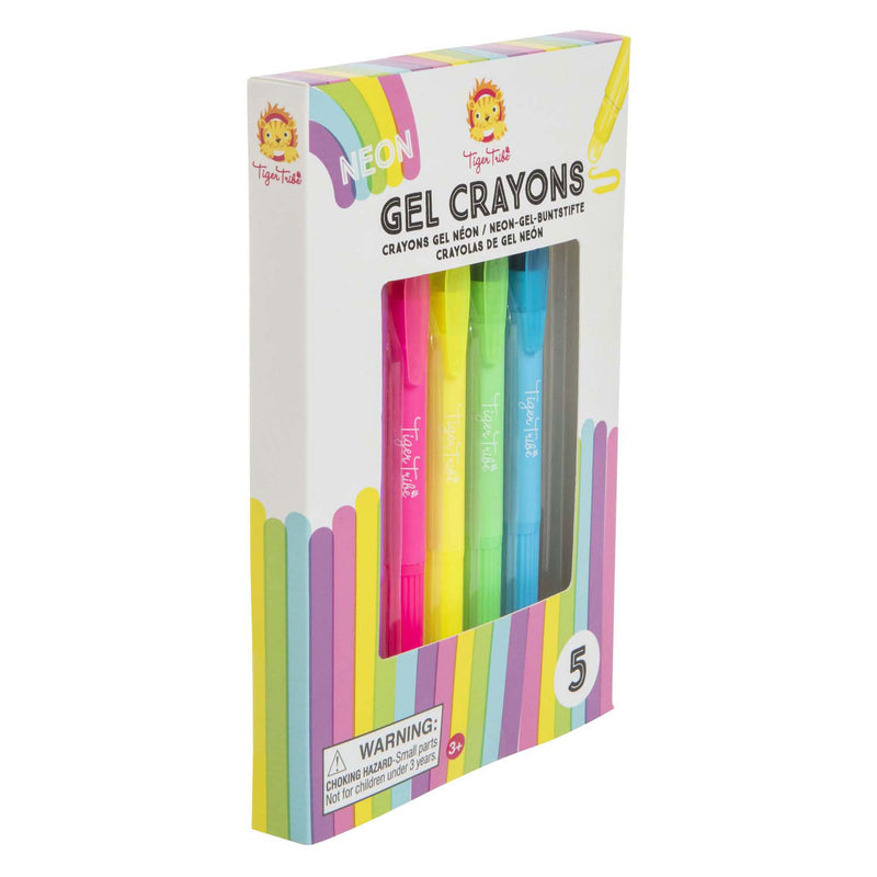 Load image into Gallery viewer, Selecta neon gel krijtjes, 5st.