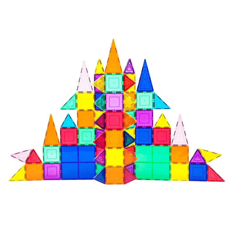Afbeelding laden in galerijviewer, Picasso tiles tactic - constructiespeelgoed - magnetic tiles - magnetische tegels - play set - stem speelgoed - creatief bouwspeelgoed - 101-delig - vanaf 3 jaar